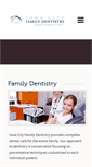 Mobile Screenshot of iowacityfamilydentistry.com